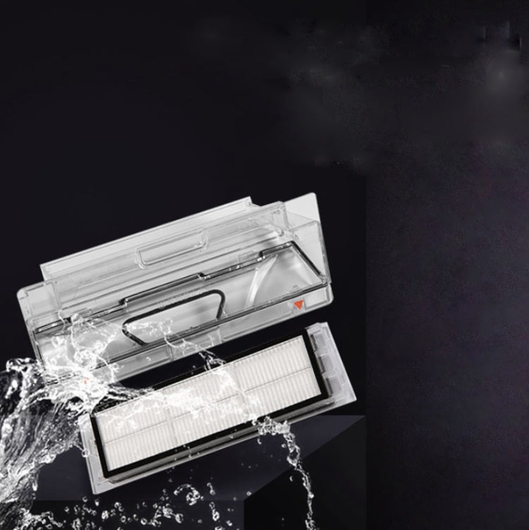 適用於小米掃地機器人塵盒帶濾網