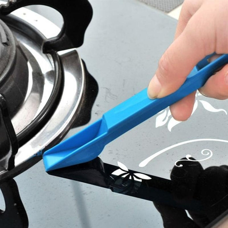 2 PCS 迷你清潔刷帶可拆卸簸箕用於窗口槽鍵盤拐角處理