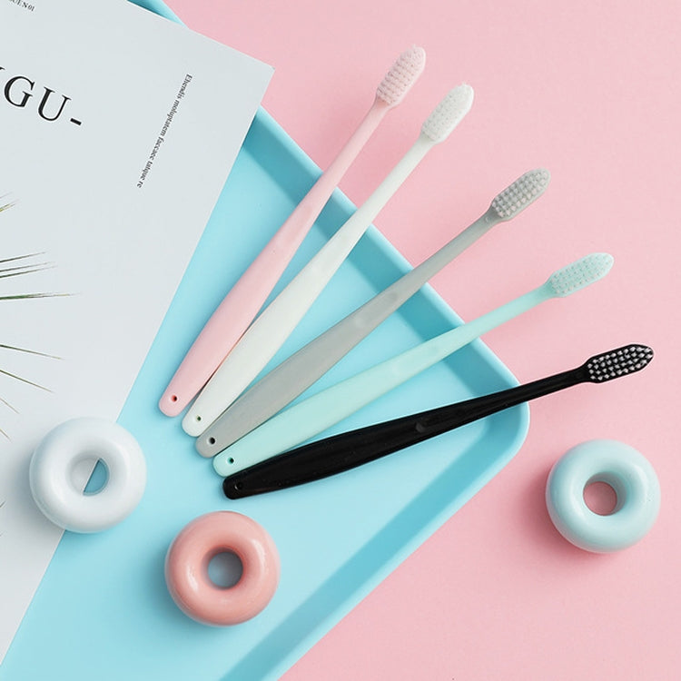 10合1家用馬卡龍竹炭成人冰淇淋軟毛牙刷