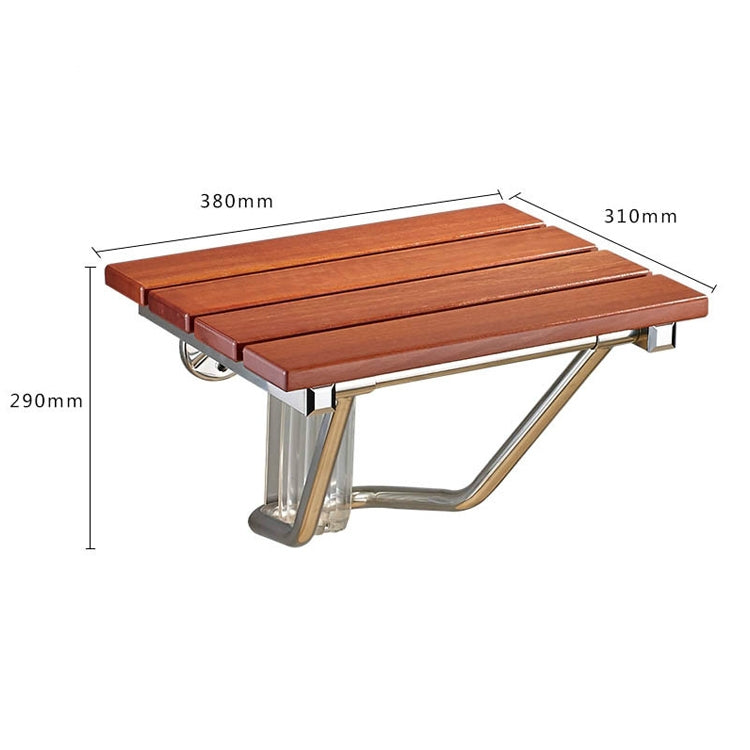 壁掛式實木放鬆摺疊淋浴椅淋浴座椅
