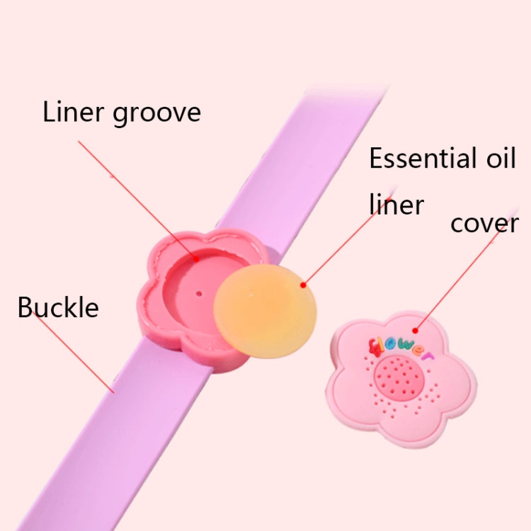 4個一賣 戶外便攜卡通驅蚊手環防蚊啪啪圈