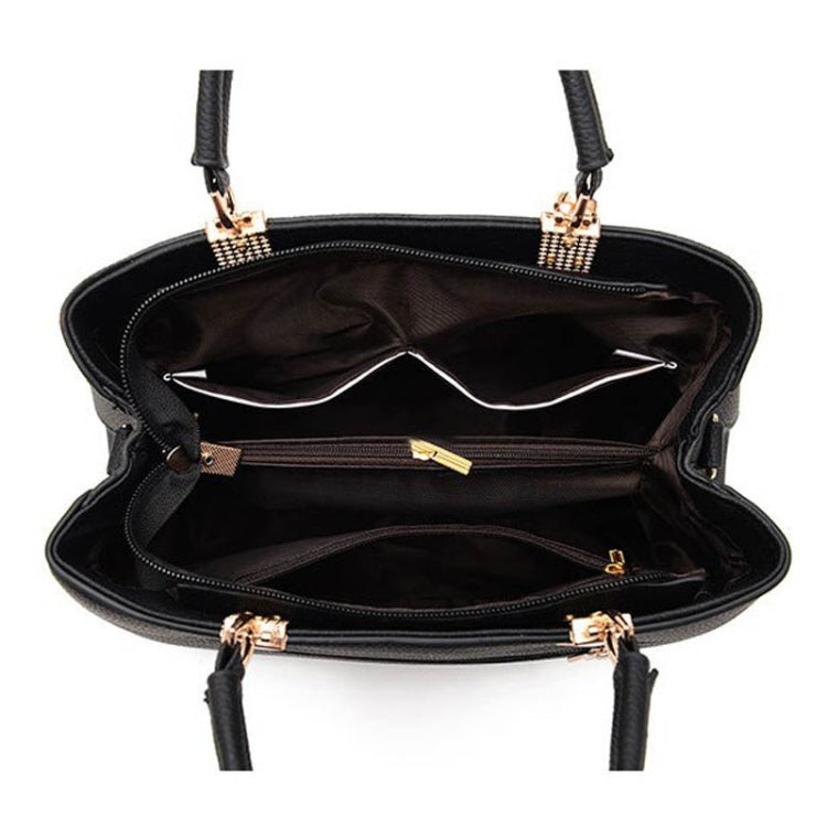 女士奢華手提包梅花蝴蝶結甜美斜挎包