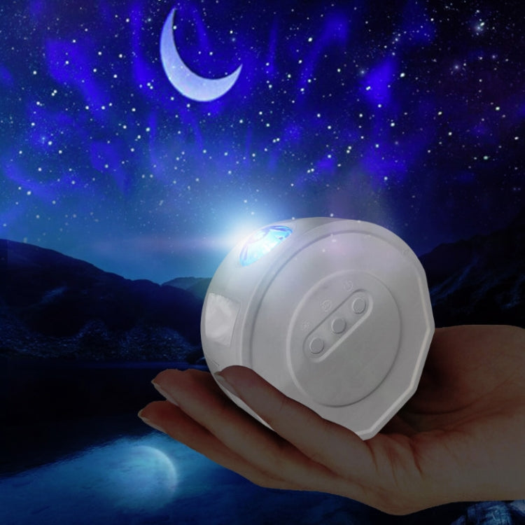 USB投影燈LED滿天星激光燈七彩旋轉小夜燈 美/歐規