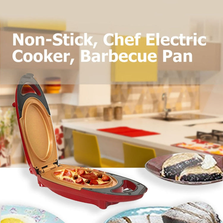 雙層無煙不粘電動煎鍋鍋 美規