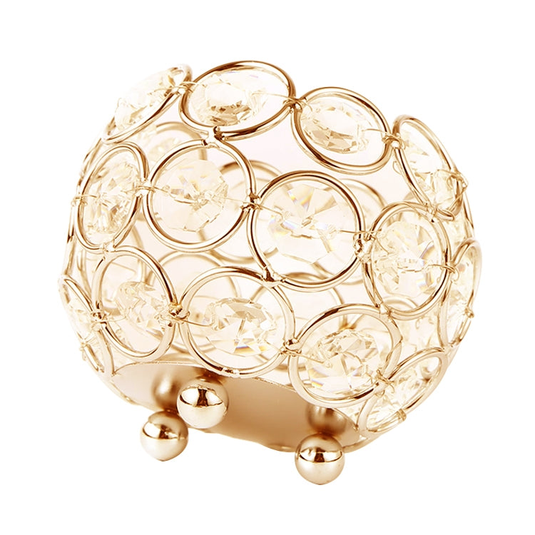 水晶球燭台花瓶路引 球型燭台婚慶燭台擺件