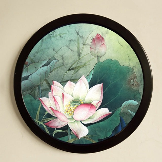 掛牆式圓形相框創意禮品家居裝飾