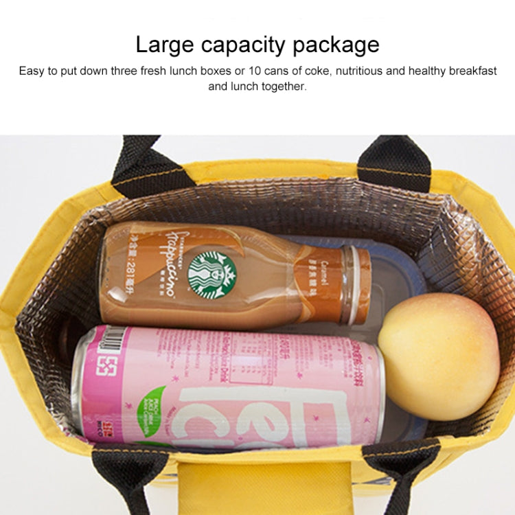 便攜式午餐袋牛津布魚圖案大容量容器保溫冷卻器