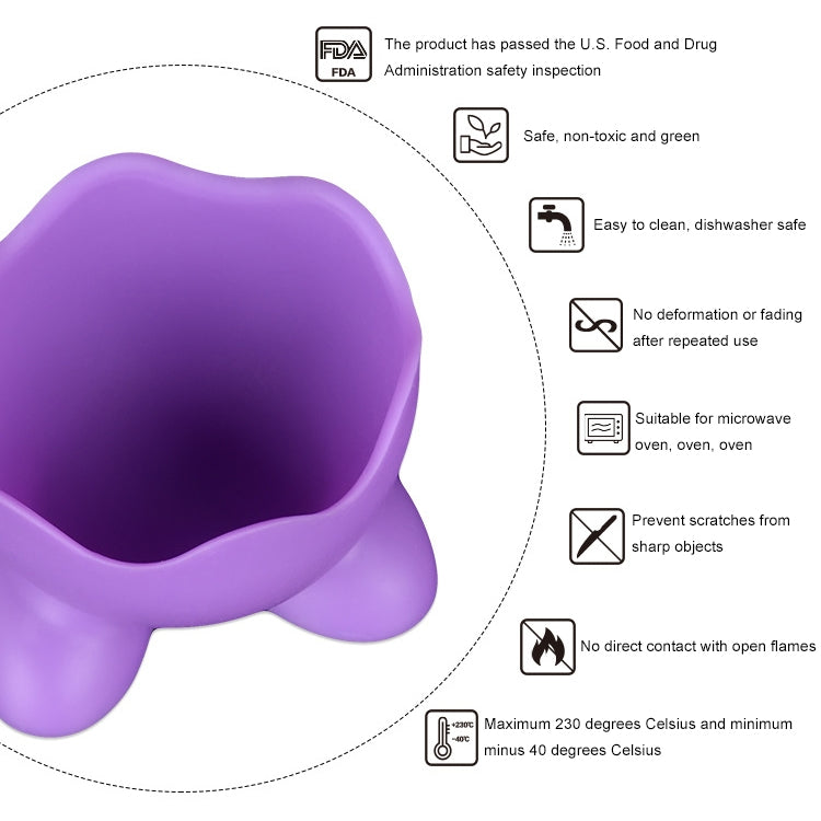 10個一賣 創意環保廚房小工具耐高溫硅膠煮蛋器食品級雞蛋托