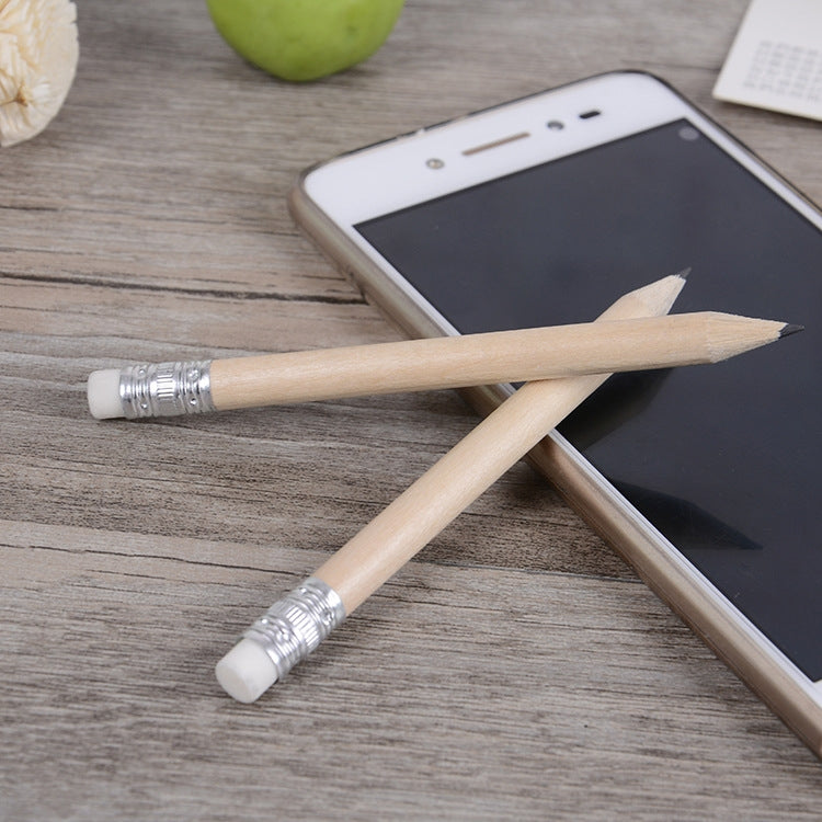 12支一賣 木質削尖鉛筆 圓帶擦頭寫字筆 學生文具用品