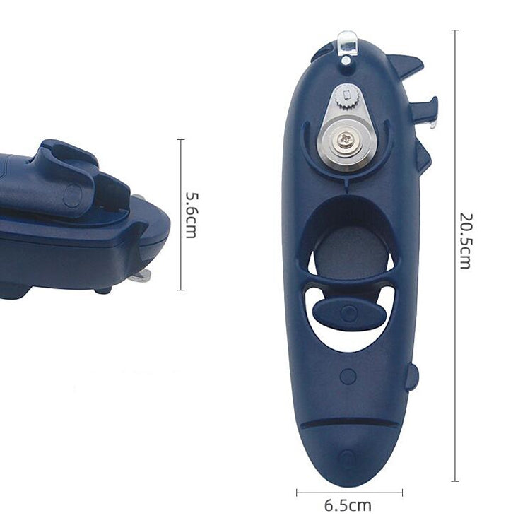 八合一不銹鋼多功能手搖罐頭開瓶器