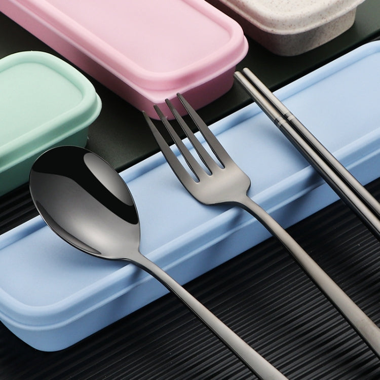 不銹鋼餐具學生上班族便攜餐具套裝