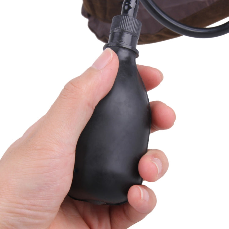 充氣式頸椎頸部牽引器軟頭背部肩部疼痛按摩器頭痛疼痛緩解鬆弛支撐