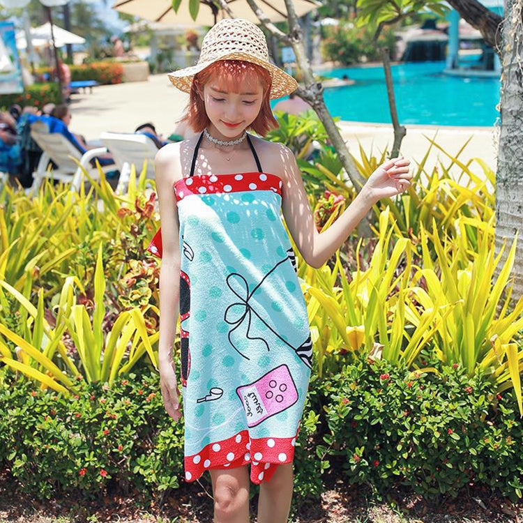 夏季沙灘巾吸水超細纖維浴巾露營游泳淋浴瑜伽運動快速干大毛巾