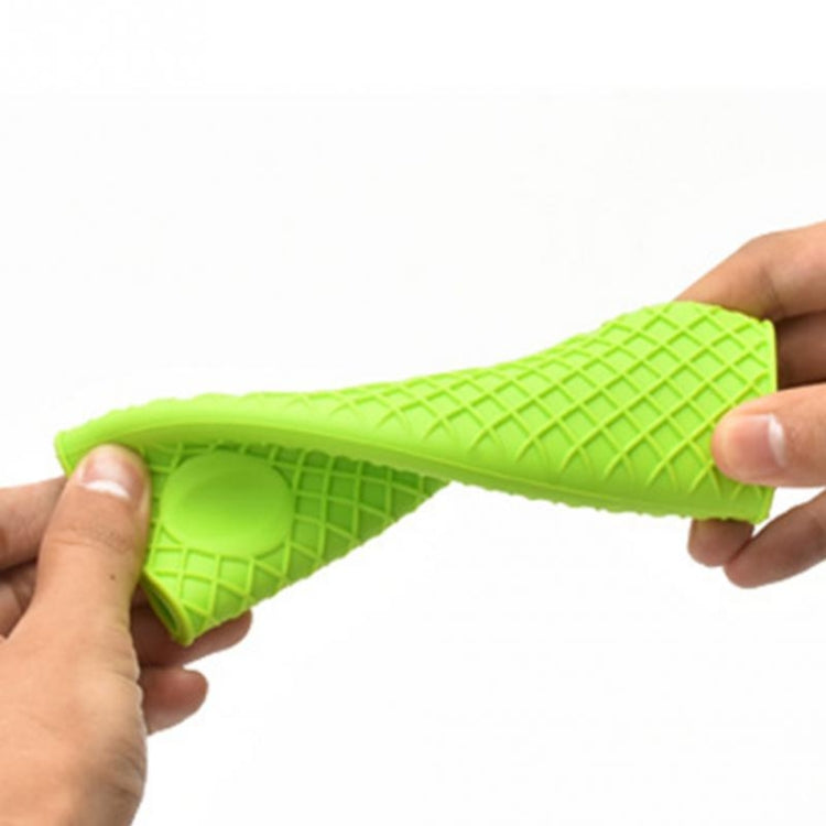 2個一賣 耐用加厚硅膠鍋柄套 多色隔熱套 防燙防滑軟柄鍋套