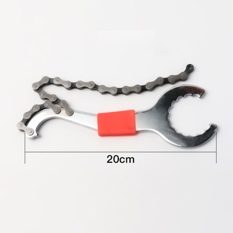 2個一賣三合一自行車一體中軸飛輪固定扳手尾勾工具