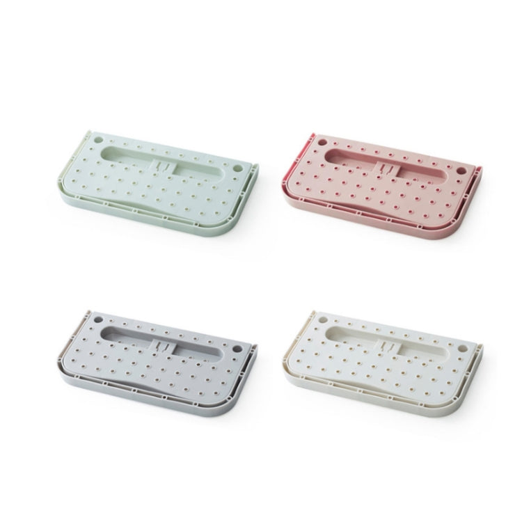 吸盤多功能摺疊壁掛置物拖鞋收納架