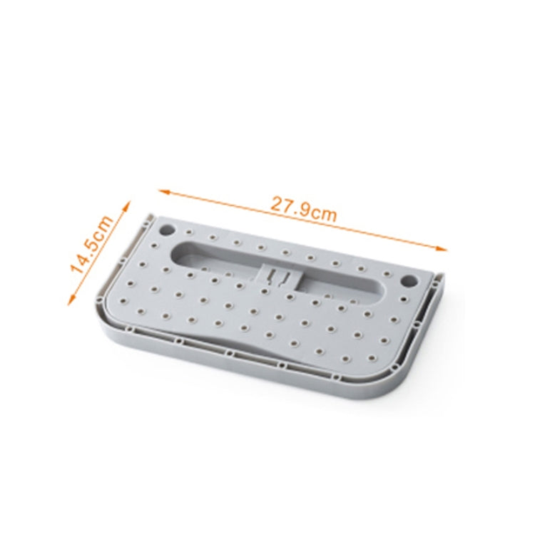 吸盤多功能摺疊壁掛置物拖鞋收納架