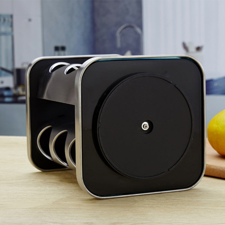 12合一 不銹鋼旋轉調味罐套裝 帶方形底座