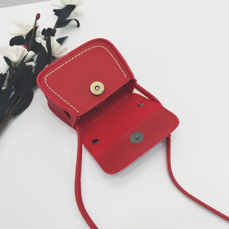 蝴蝶結PU皮革迷你斜女童休閑斜挎包零錢包兒童小號手拿包簡約單肩包