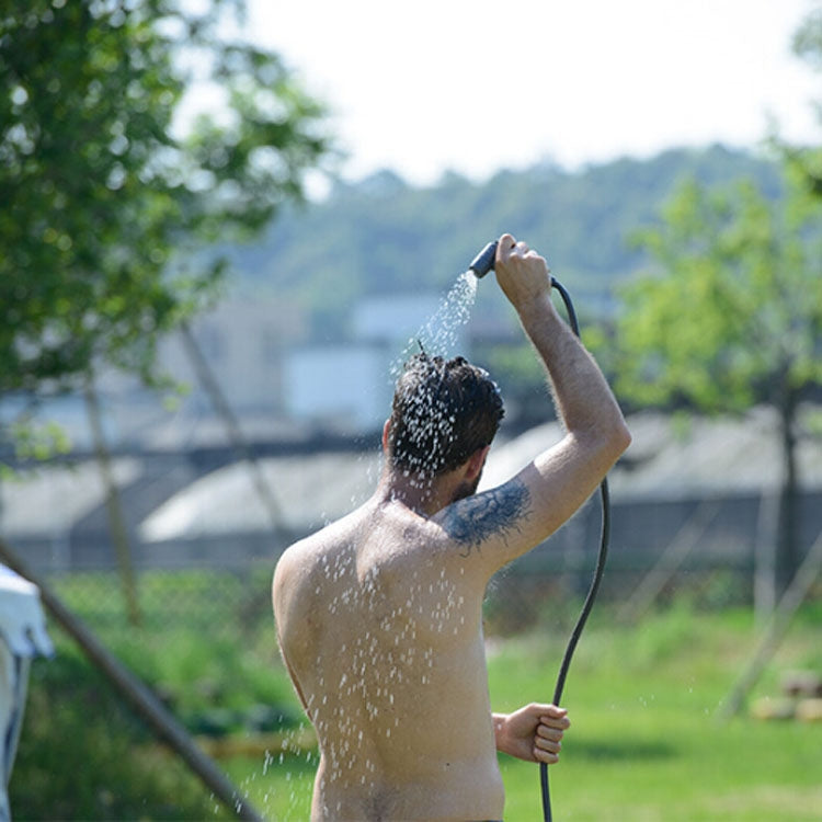 11L戶外野營遠足PVC便攜式淋浴水箱水袋沐浴器