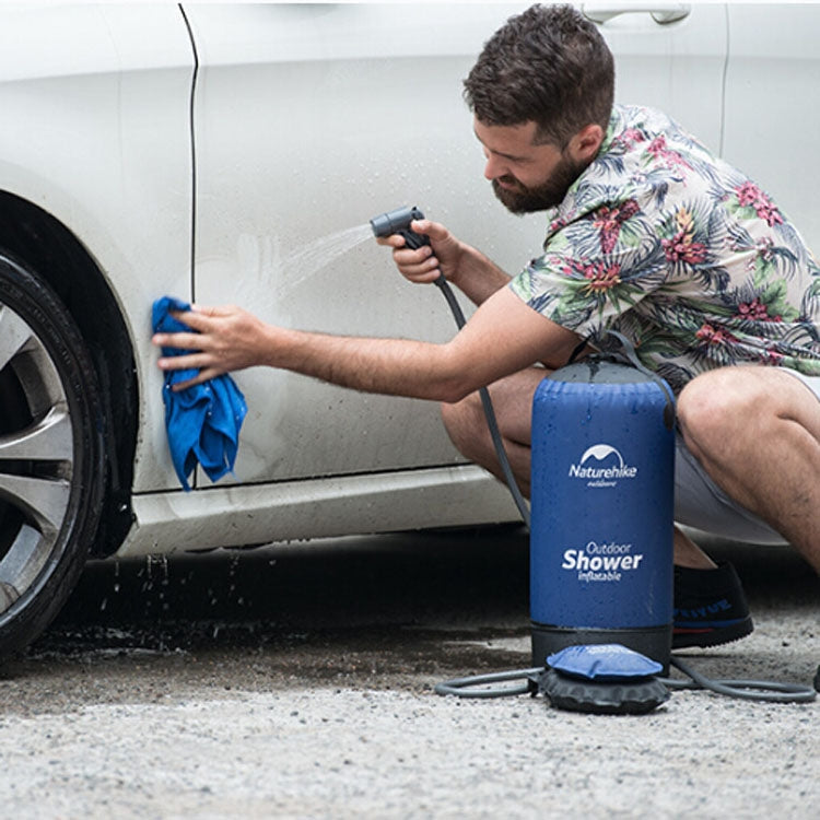 11L戶外野營遠足PVC便攜式淋浴水箱水袋沐浴器