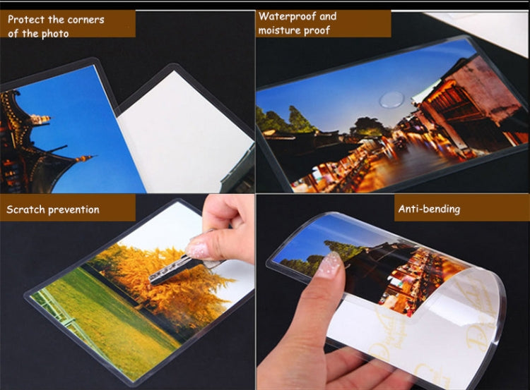 100張 / 包 3英寸 80微米厚度 透明層壓薄膜塑封膜