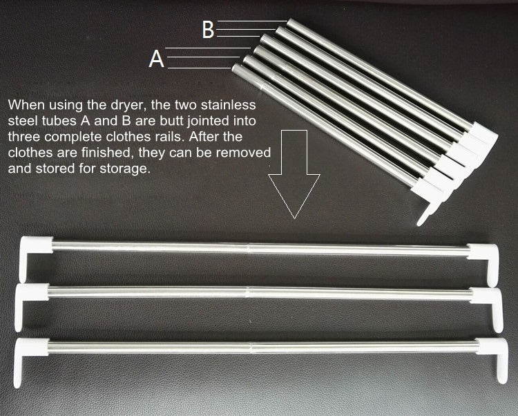 可摺疊免安裝便攜式家用迷你乾衣機烘乾機