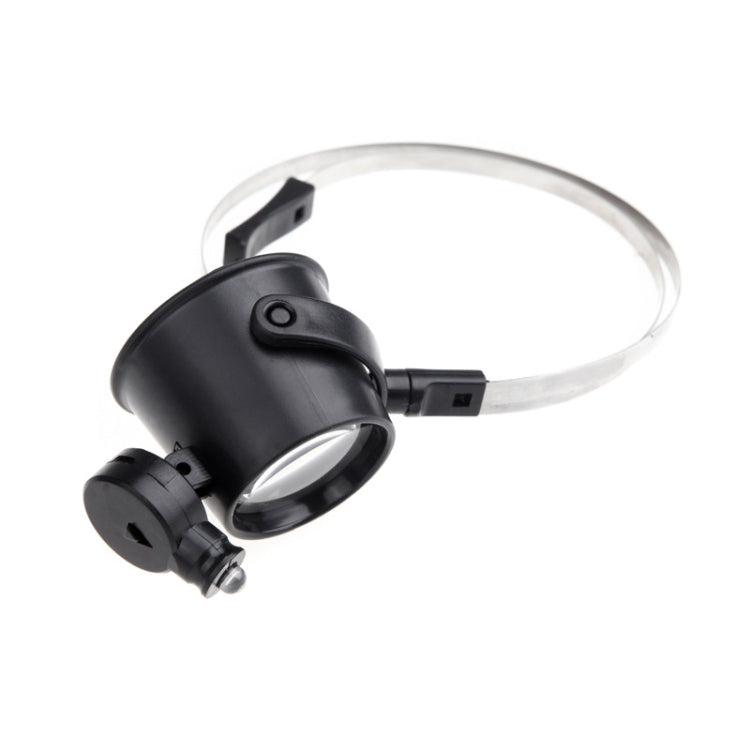 15倍LED燈頭戴式鐘錶維修放大鏡