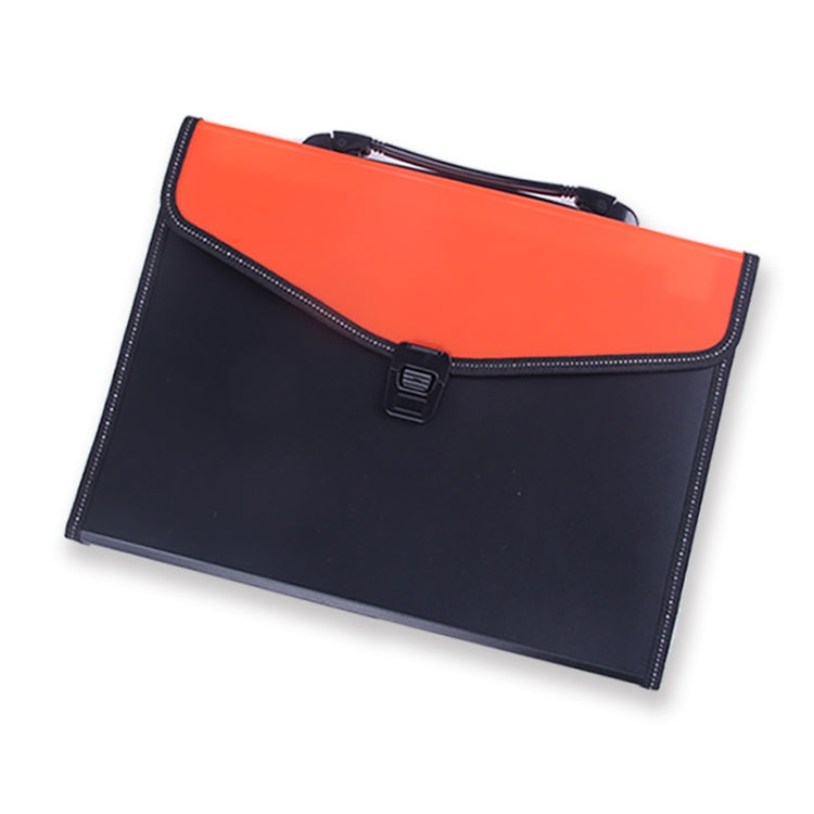 便攜式12層文件袋 A4風琴包分類文件夾PP存儲夾票務包