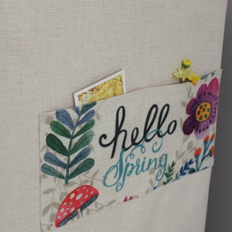 卡通棉麻滾筒洗衣機防塵罩