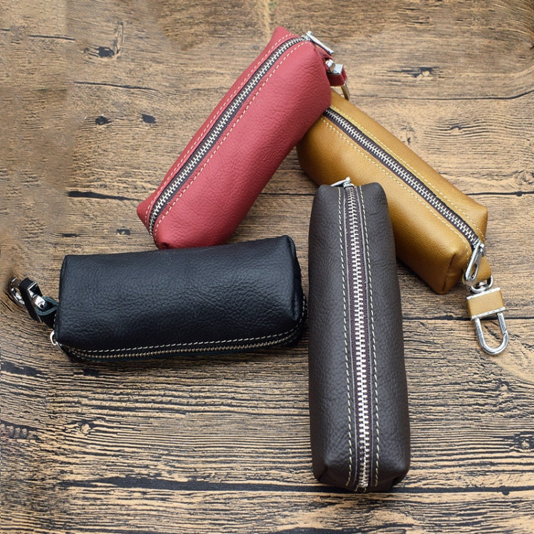 汽車鑰匙扣真皮零錢包男士鑰匙錢包