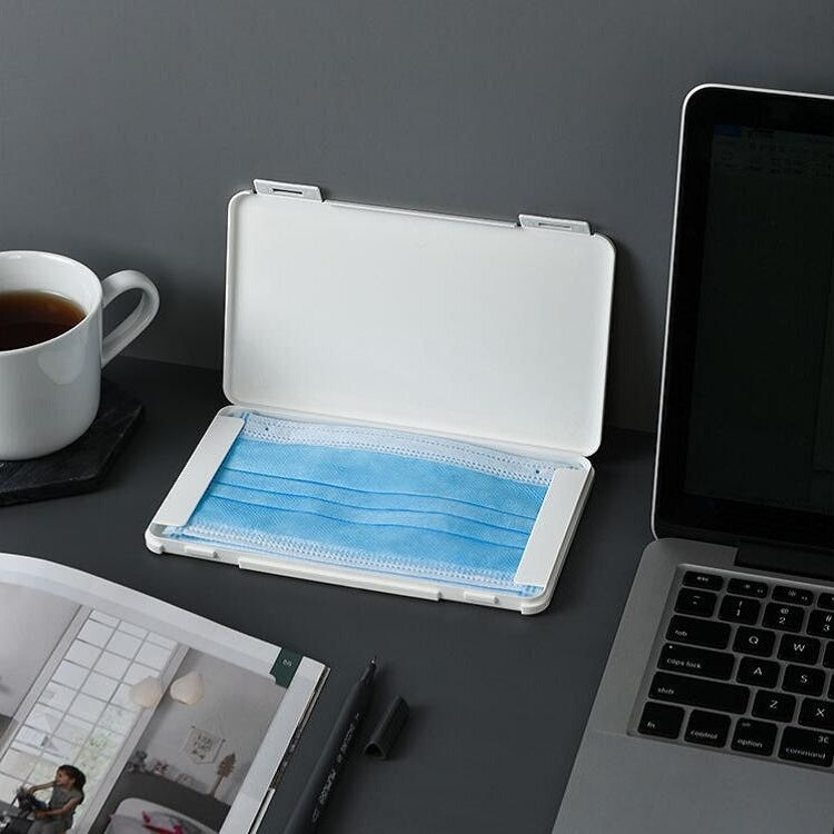 口罩收納盒防塵防潮便攜式創口貼票據暫存夾