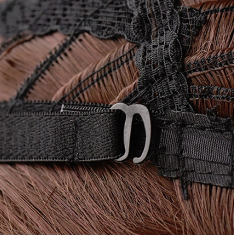 女羊毛卷長發齊劉海自然蓬鬆假髮