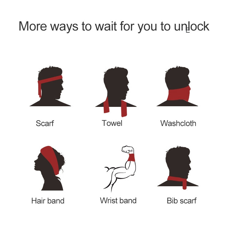 吸水滌綸速干透氣冷感健身運動便攜毛巾