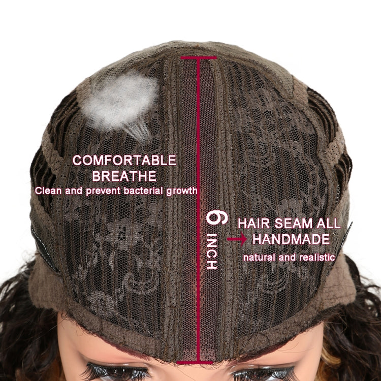 高溫纖維長捲髮23英寸自然金髮合成蕾絲假髮