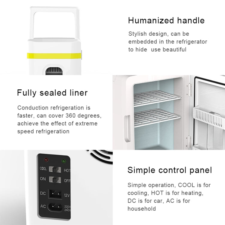 10升 迷你冰箱車家兩用小型宿舍冷藏箱 國標