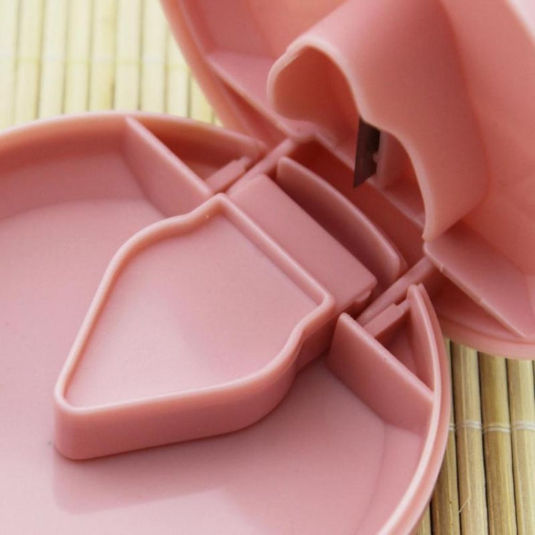 圓形切葯器不銹鋼刀片塑料分藥盒