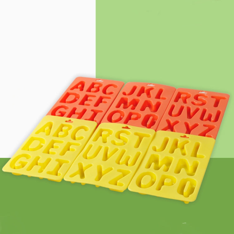 A-Z 三件賣 字母冰塊製冰盒硅膠冰格托盤