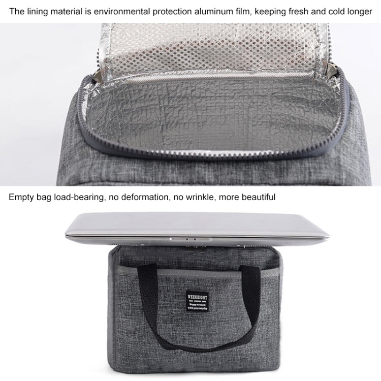 加厚手提飯盒袋 保溫便當包兒童帶飯餐包