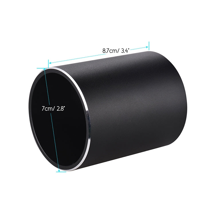 鋁圓桌辦公桌筆筒筆盒收納盒文具禮品