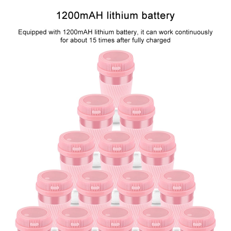 便攜式USB充電迷你家用電動水果榨汁機