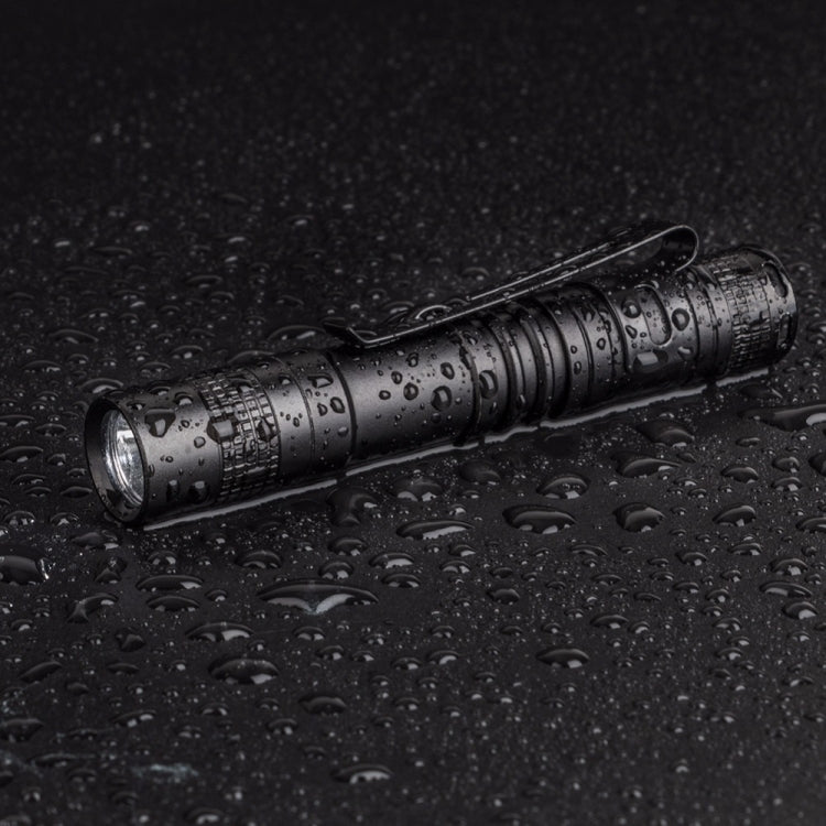 迷你LED筆形強光手電筒筆夾式電筒