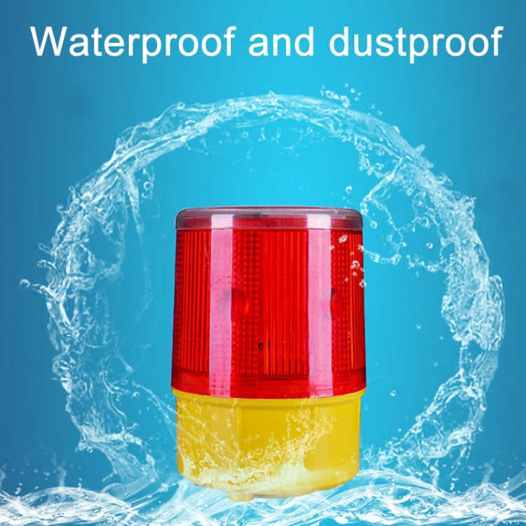 夜間太陽能警示燈安全警示閃光燈信號燈