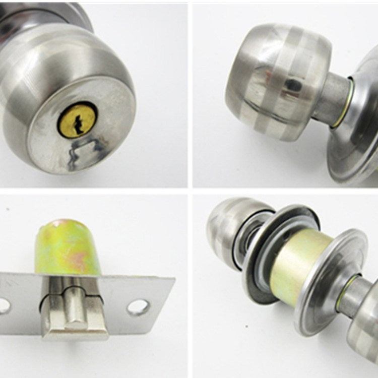 球形鎖室內卧室房門球鎖 不銹鋼衛生間門鎖