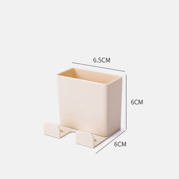 壁掛式收納盒遙控器空調收納盒手機插頭支架