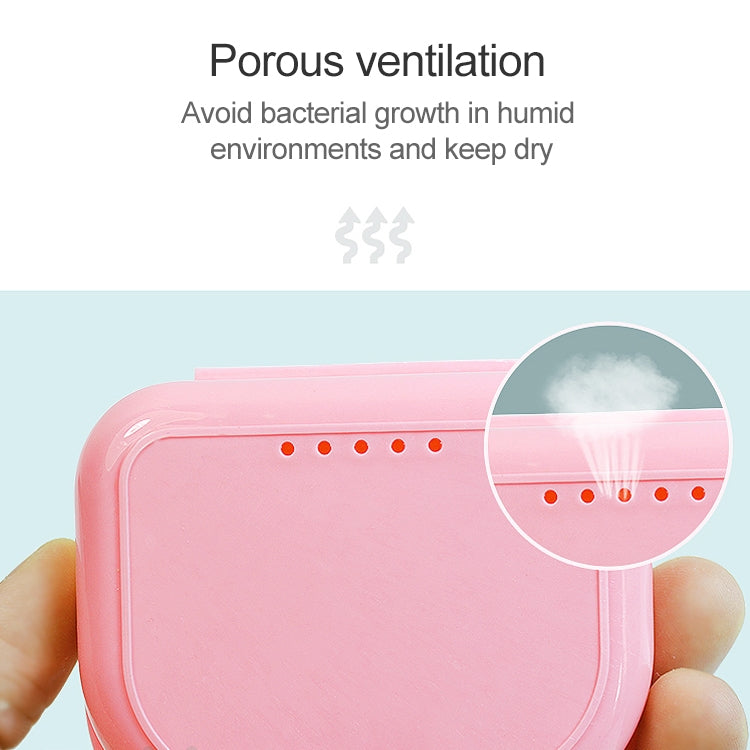 5個一賣 帶孔儲牙盒矯正器盒