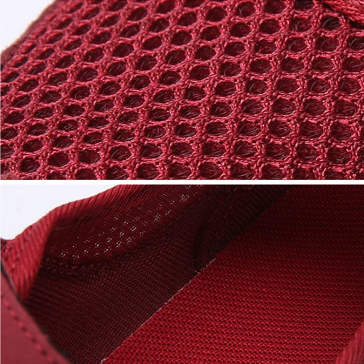 女士休閑網眼平底鞋軟底運動鞋