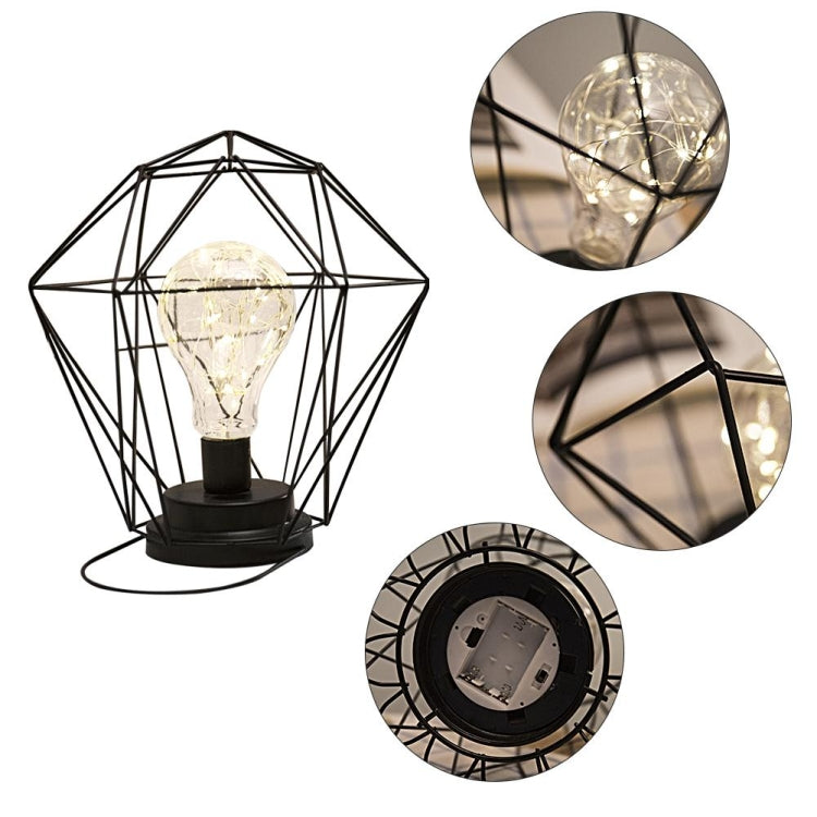 極簡銅絲燈卧室居家鐵藝台式燈