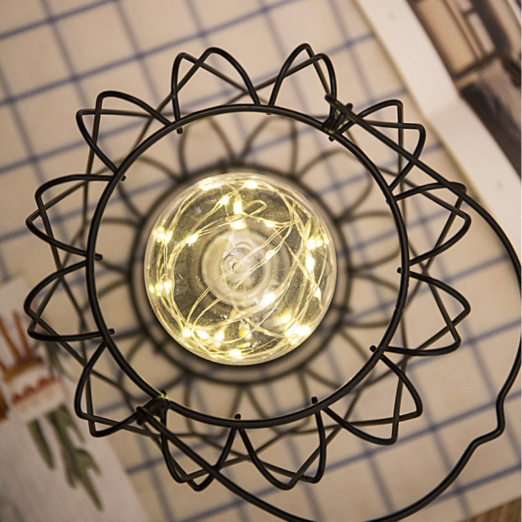 極簡銅絲燈卧室居家鐵藝台式燈