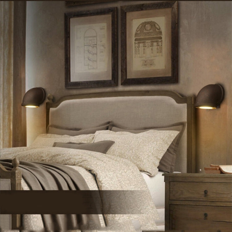 單頭水管閣樓燈創意樓梯燈鐵藝門廊咖啡廳壁燈